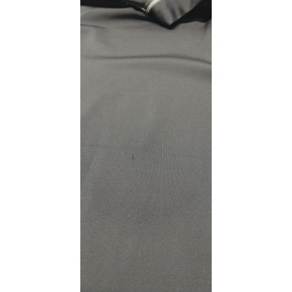 Lands End Mens Large 42-44 Black Athletic Shirt Tee Spandex Blend Lightweight - Picture 6 of 13